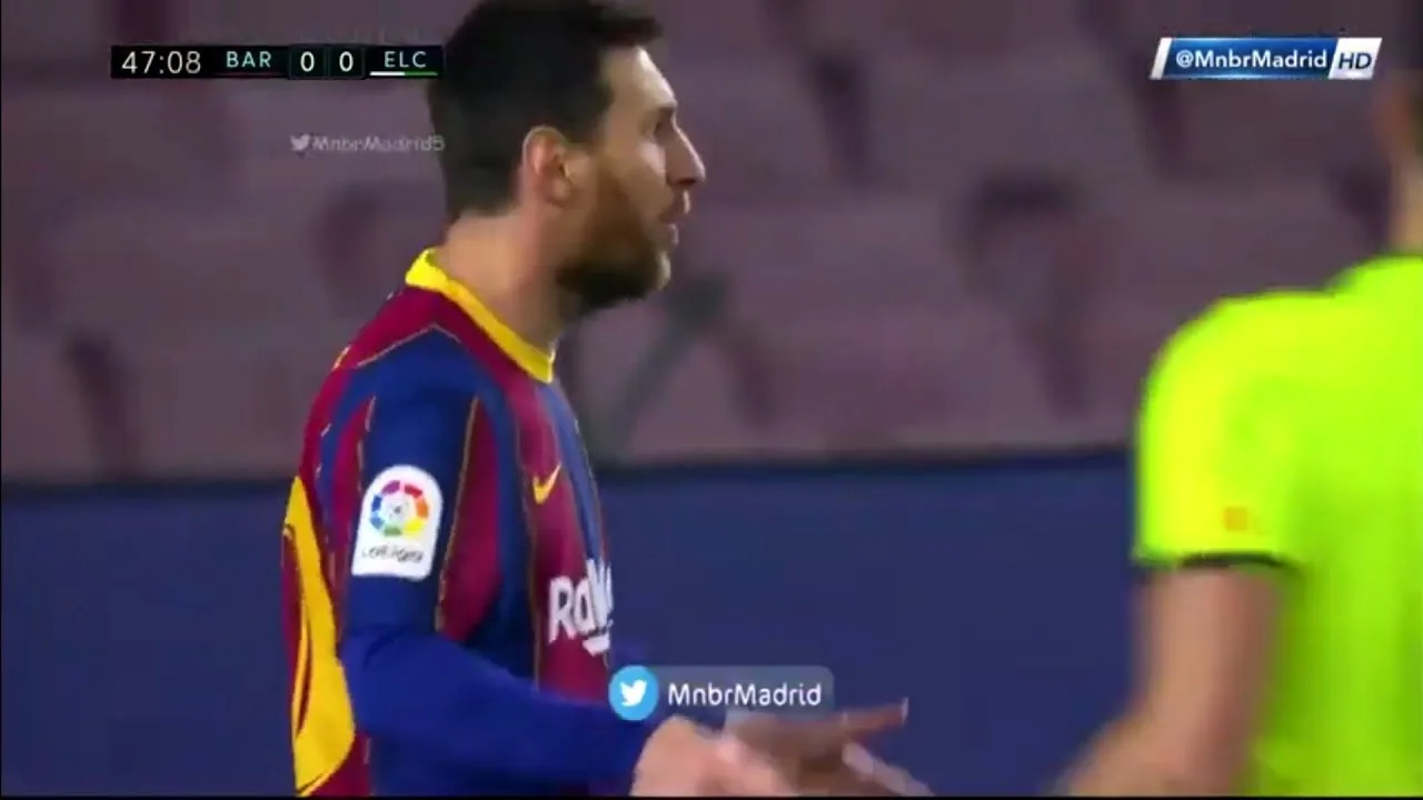 Lionel Messi Goal vs Elche | Barcelona 1-0 Elche