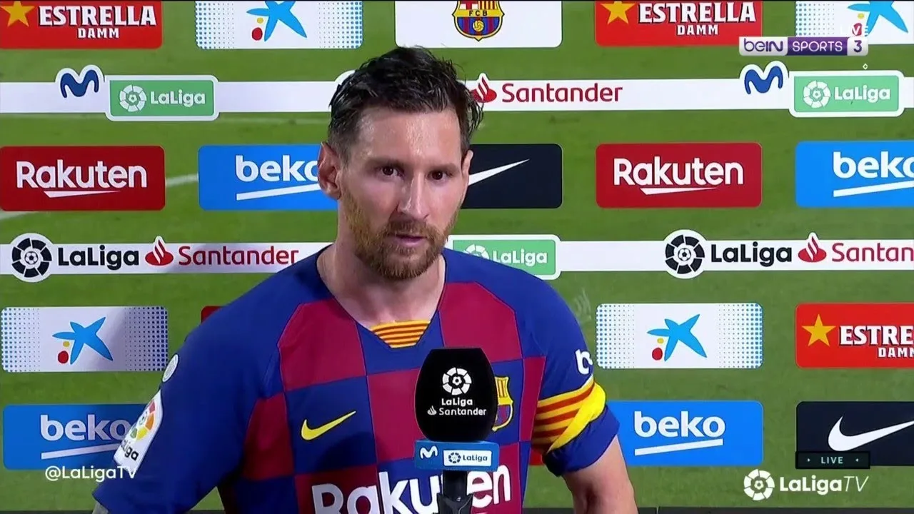 Lionel Messi says Barca players not good enough