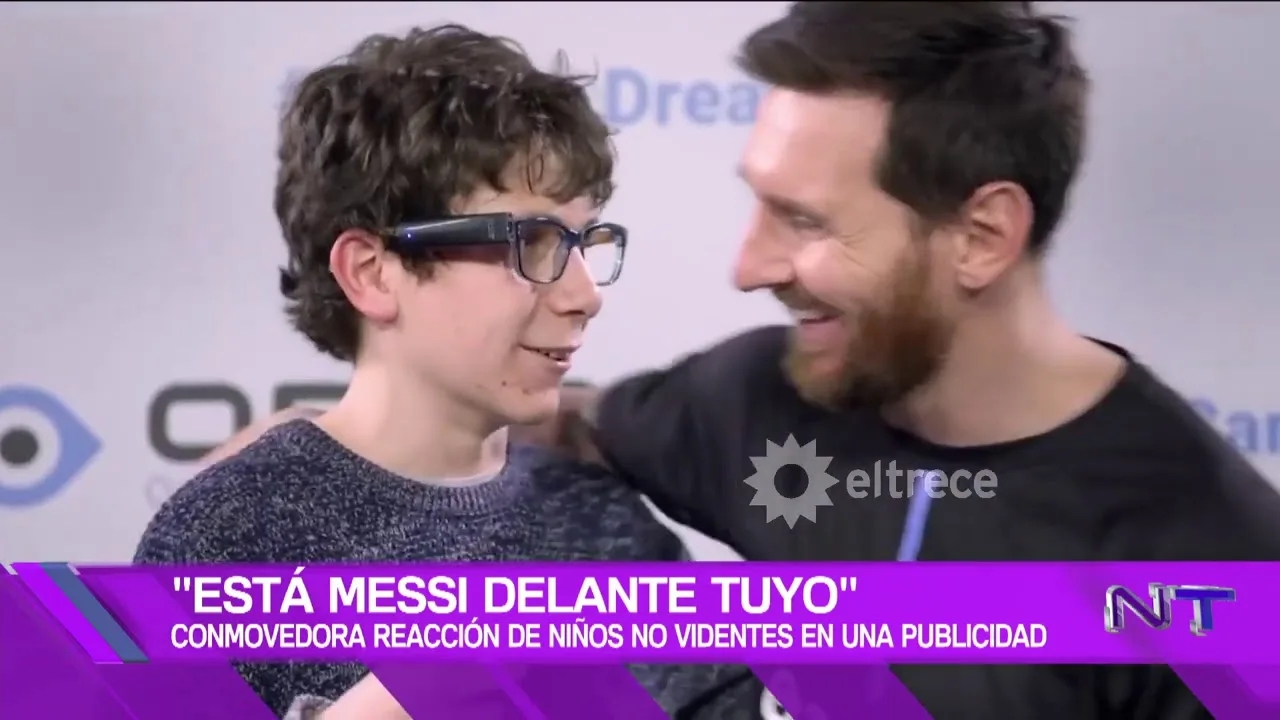 #Conmovedor : Lionel Messi participó de una campaña donde