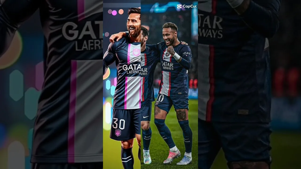 Leo Messi and Neymar Jr #capcut #viral #youtube