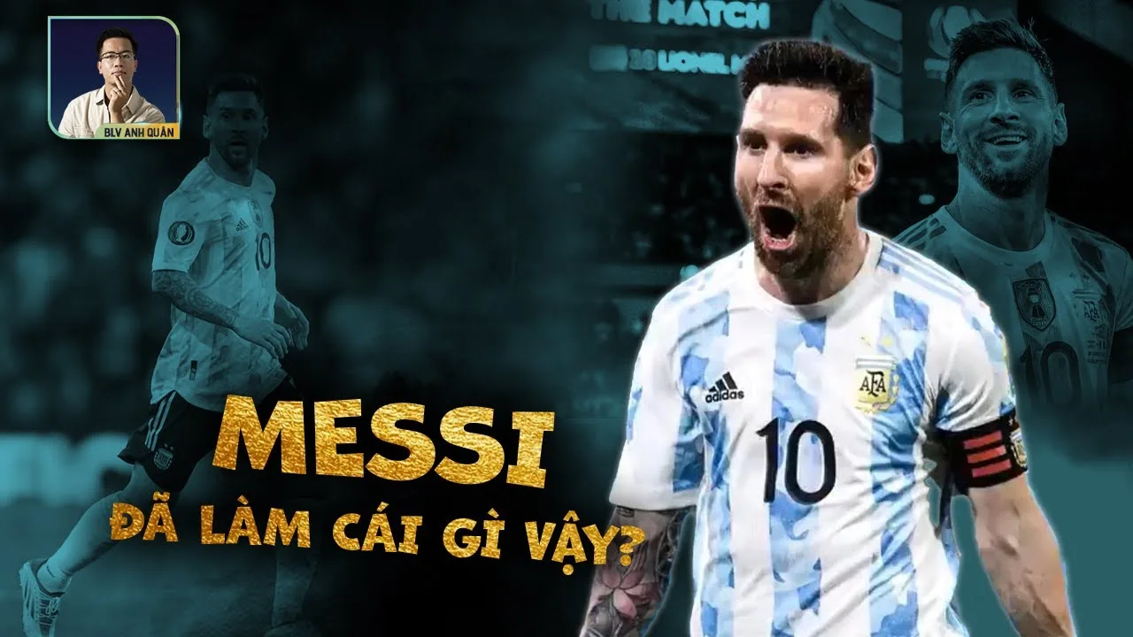 5 BÀN THẮNG VÀO LƯỚI ESTONIA, LIONEL MESSI ĐÃ LÀM CÁI GÌ
