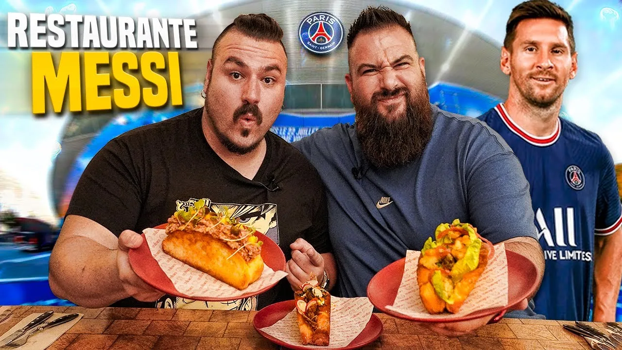 FRACASO en el RESTAURANTE de LEO MESSI con B DE VIKINGO 🍔