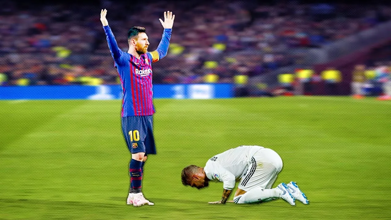 Lionel Messi Destroying Sergio Ramos Since 2005 ● HD