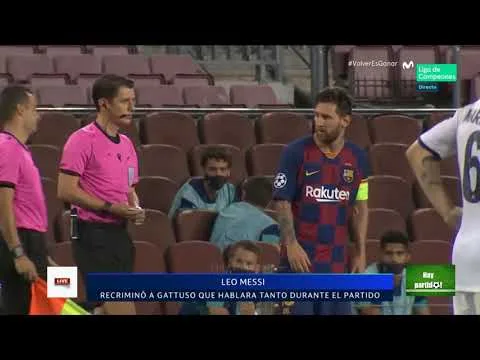 Leo Messi, lo que no has visto ante el Napoli