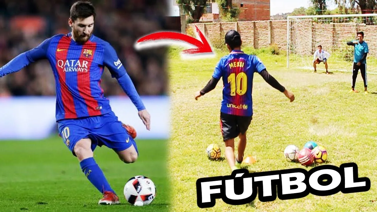 LIONEL MESSI CHALLENGE ¡Retos de fútbol épicos!