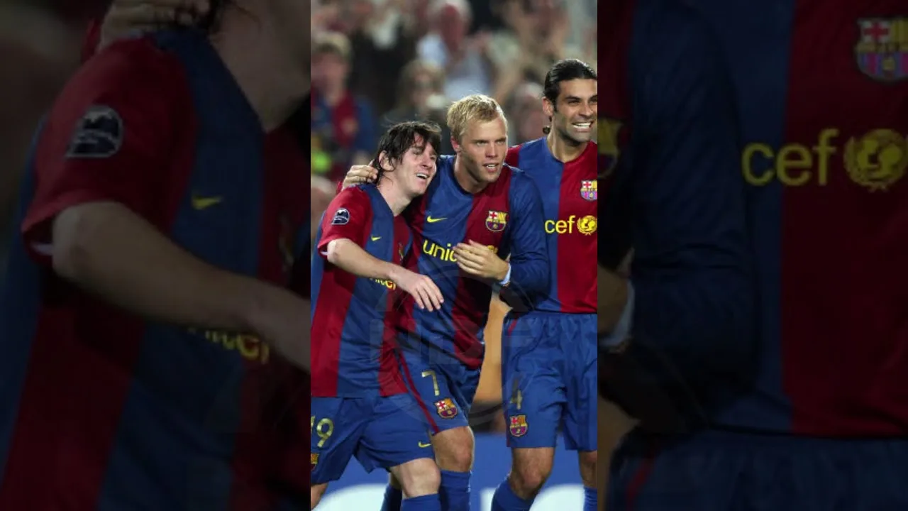 Leo Messi a été surpris par le jeune Islandais Gudjohnsen 😱#leomessi #messi #argentina #mundial