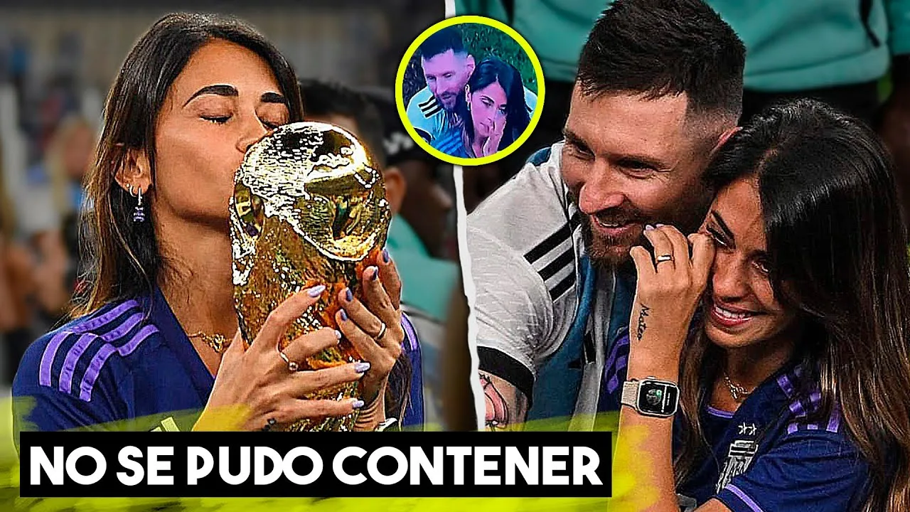 Esposa de Leo Messi Rompe En Llanto. La Emotiva Reacción DE