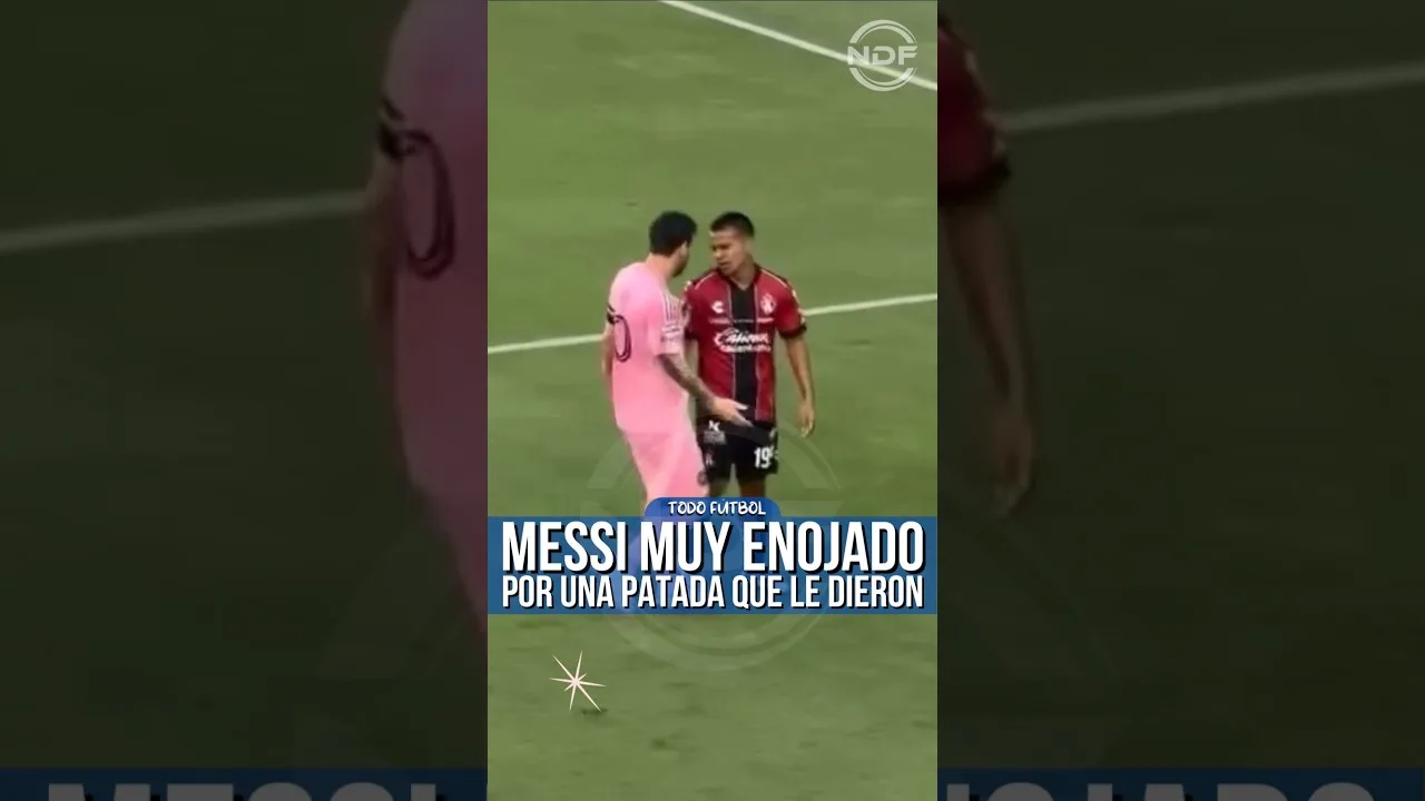 Leo Messi s’est fâché contre un Mexicain et est parti à sa recherche 😱