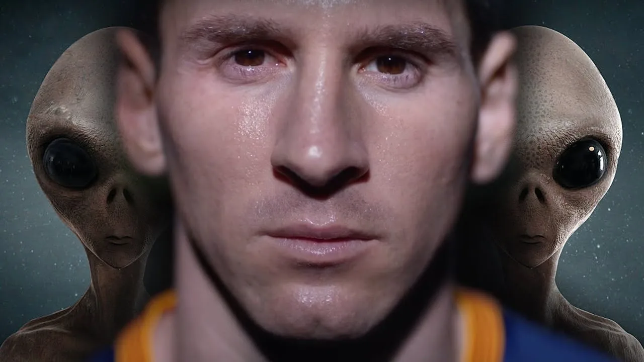 100 ALIEN Goals By Lionel Messi