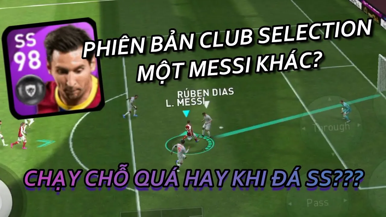 【THE ONE AND ONLY】| LIONEL MESSI – QUÁ HAY KHI ĐÁ SS? | PES