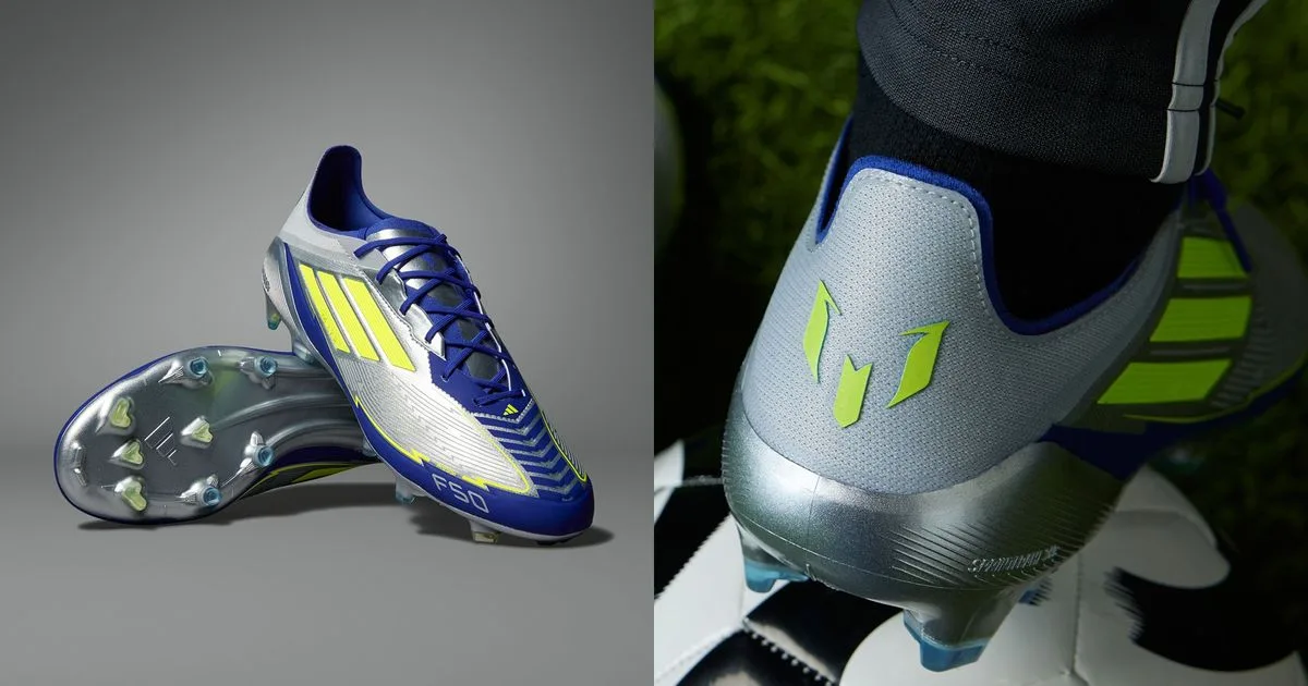 La première botte de football de Lionel Messi pour 2025: l’Adidas F50 « Silver Metallic »