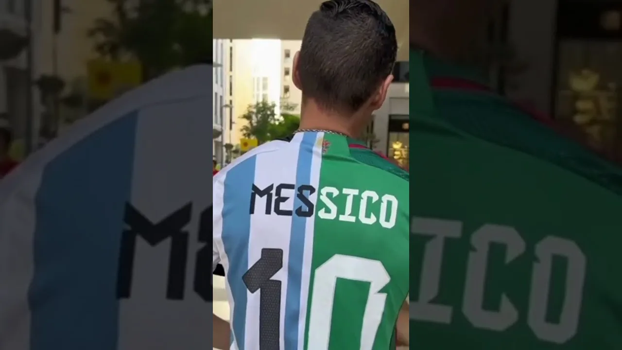 Quand t'es fan de Lionel Messi & du Mexique 😂👏