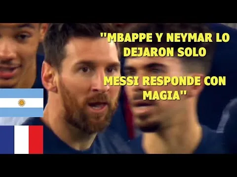 PRENSA FRANCESA SE VUELVE LOCA CON LEO MESSI PSG 2 VS