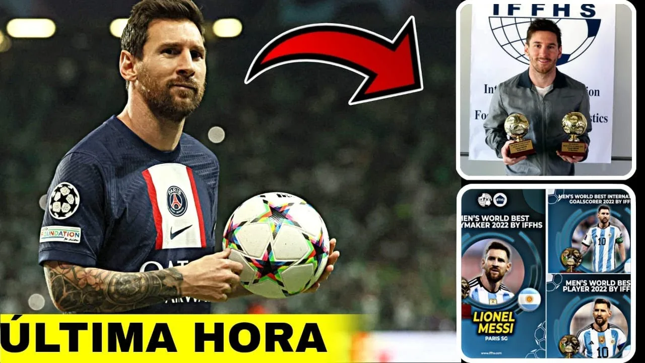 LEO MESSI HOY PREMIADO COMO EL MEJOR PLAYMAKER DEL AÑO