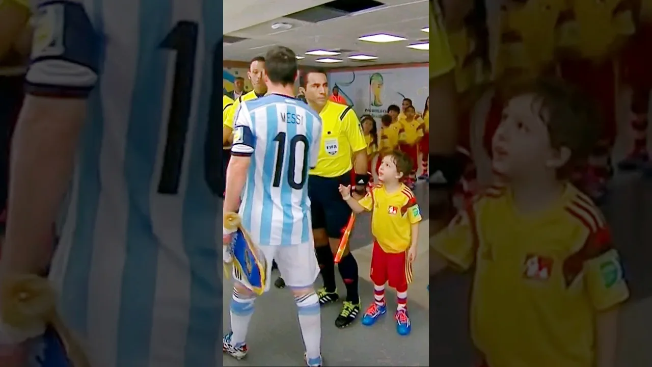 ¿Sabías qué? MESSI « IGNORÓ » A ESTE NIÑO, PERO EL FINAL TE