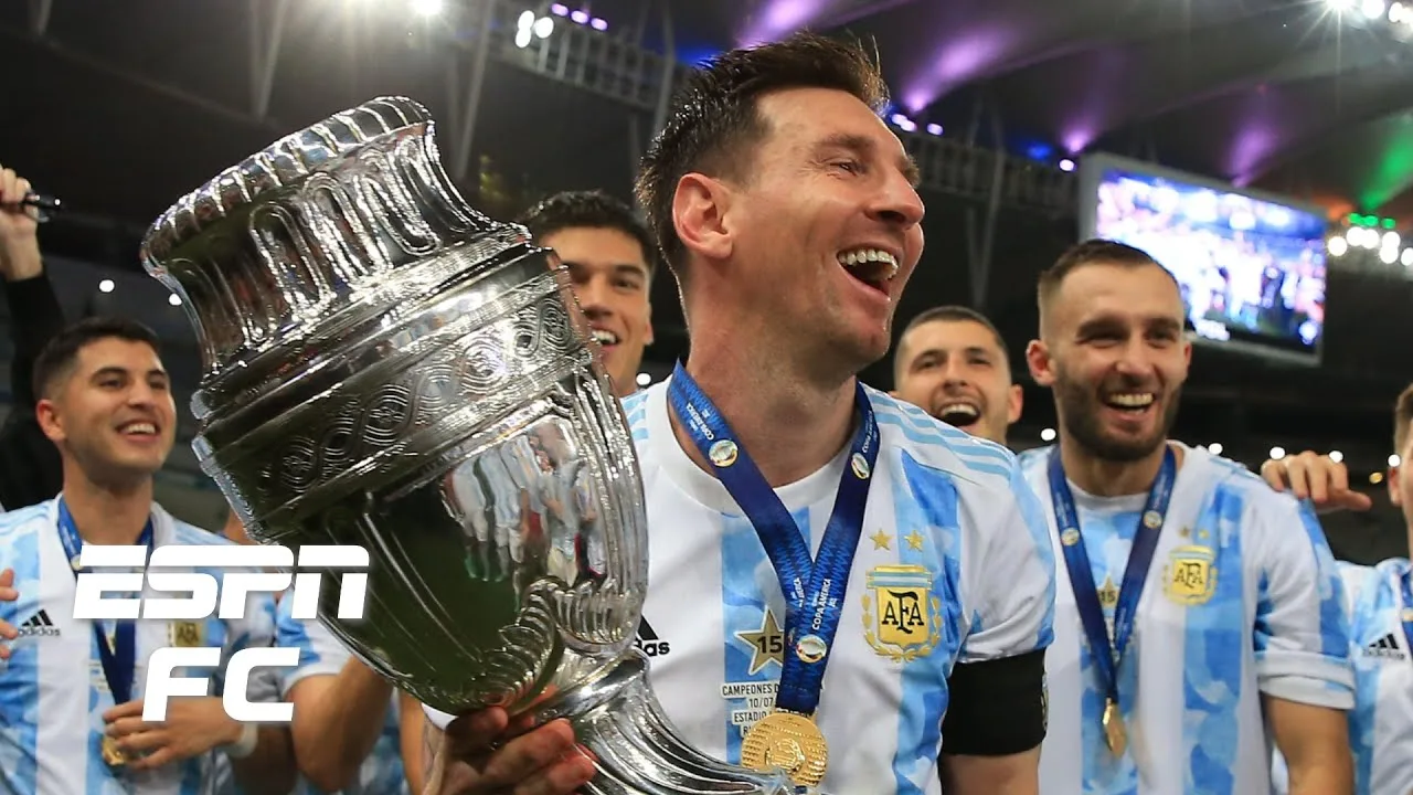 Lionel Messi was ON A MISSION for that Copa America win