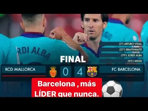 Lionel Messi y Barcelona CONTUNDENTES en el regreso ante el