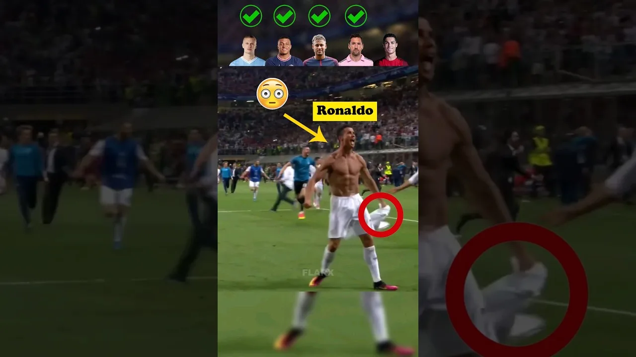Haaland vs Mbappe vs Neymar vs Messi vs Ronaldo: pénalité rare 😯🥶⚽️