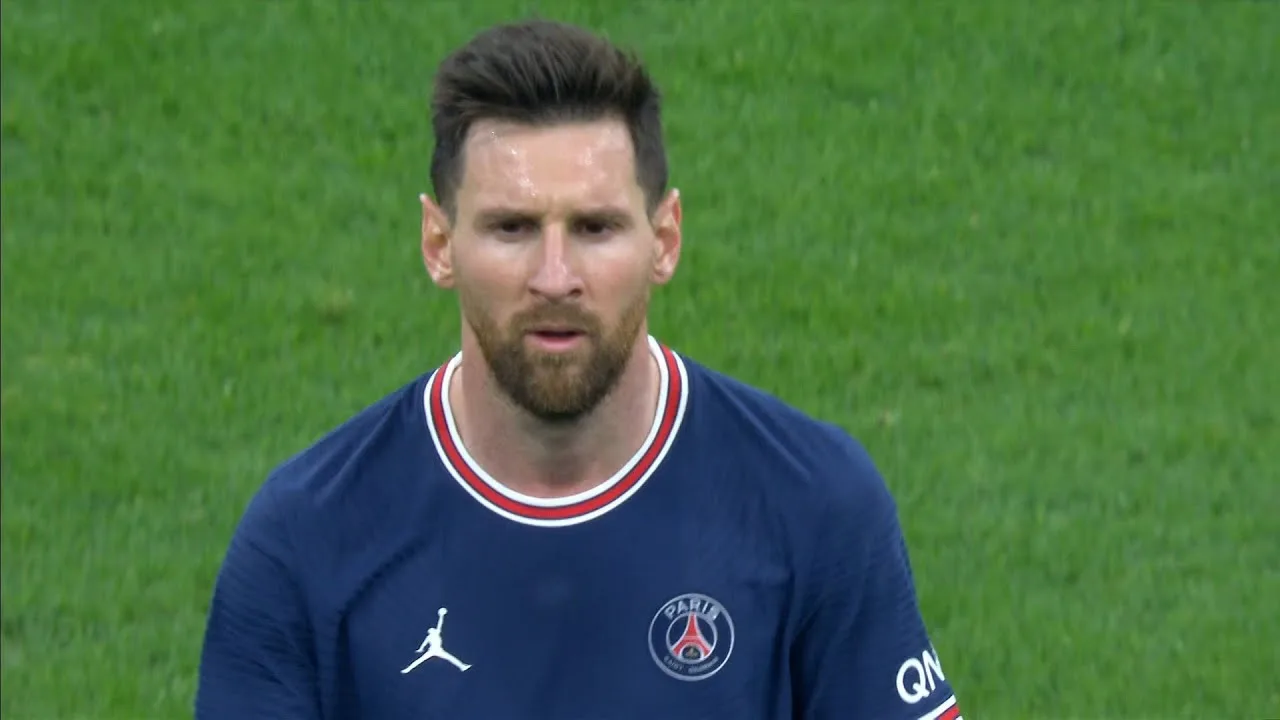 Lionel Messi vs Olympique Marseille (Away 2021/22) 1080i HD