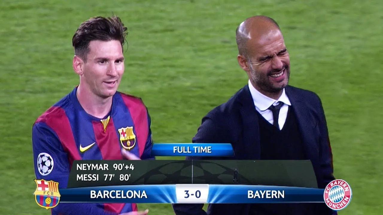 The Day Lionel Messi Showed No Mercy For Pep Guardiola &