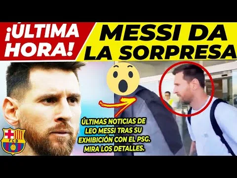 ¡𝘼𝙩𝙚𝙣𝙘𝙞𝙤́𝙣! LEO MESSI Deja A Todos Con La 𝘽𝙤𝙘𝙖 𝘼𝙗𝙞𝙚𝙧𝙩𝙖