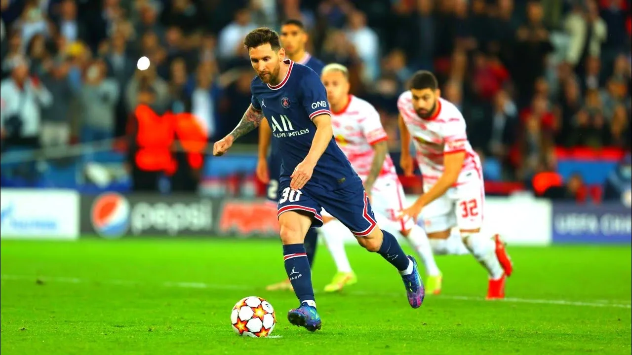 Lionel Messi vs Leipzig (UCL 2021/22) | HD 1080i