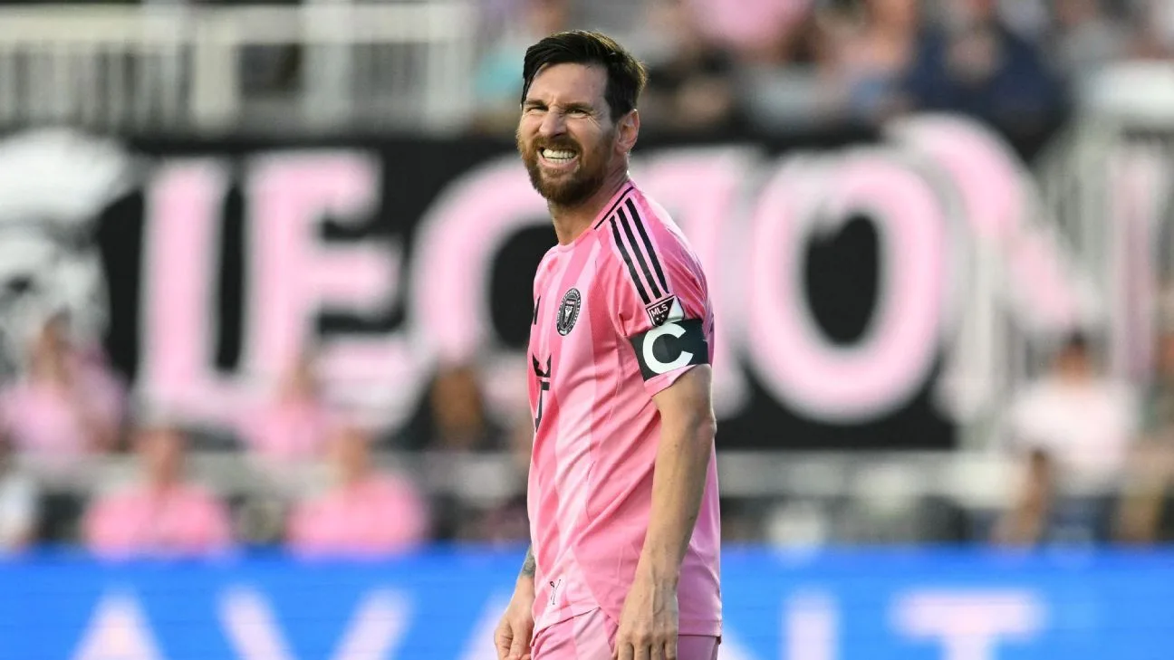 Lionel Messi exhorte Inter Miami à être «unis» au milieu des difficultés