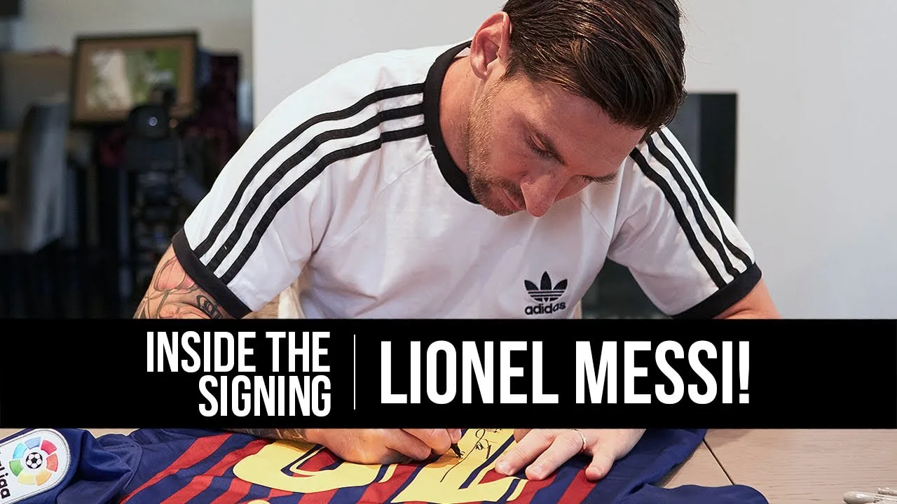 LIONEL MESSI | Inside The Signing!