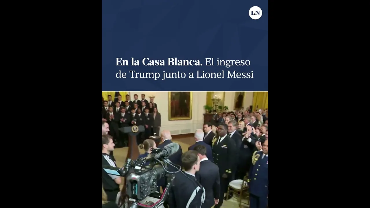 Donald Trump a reçu Lionel Messi et l’équipe de l’Inter Miami à la Maison Blanche