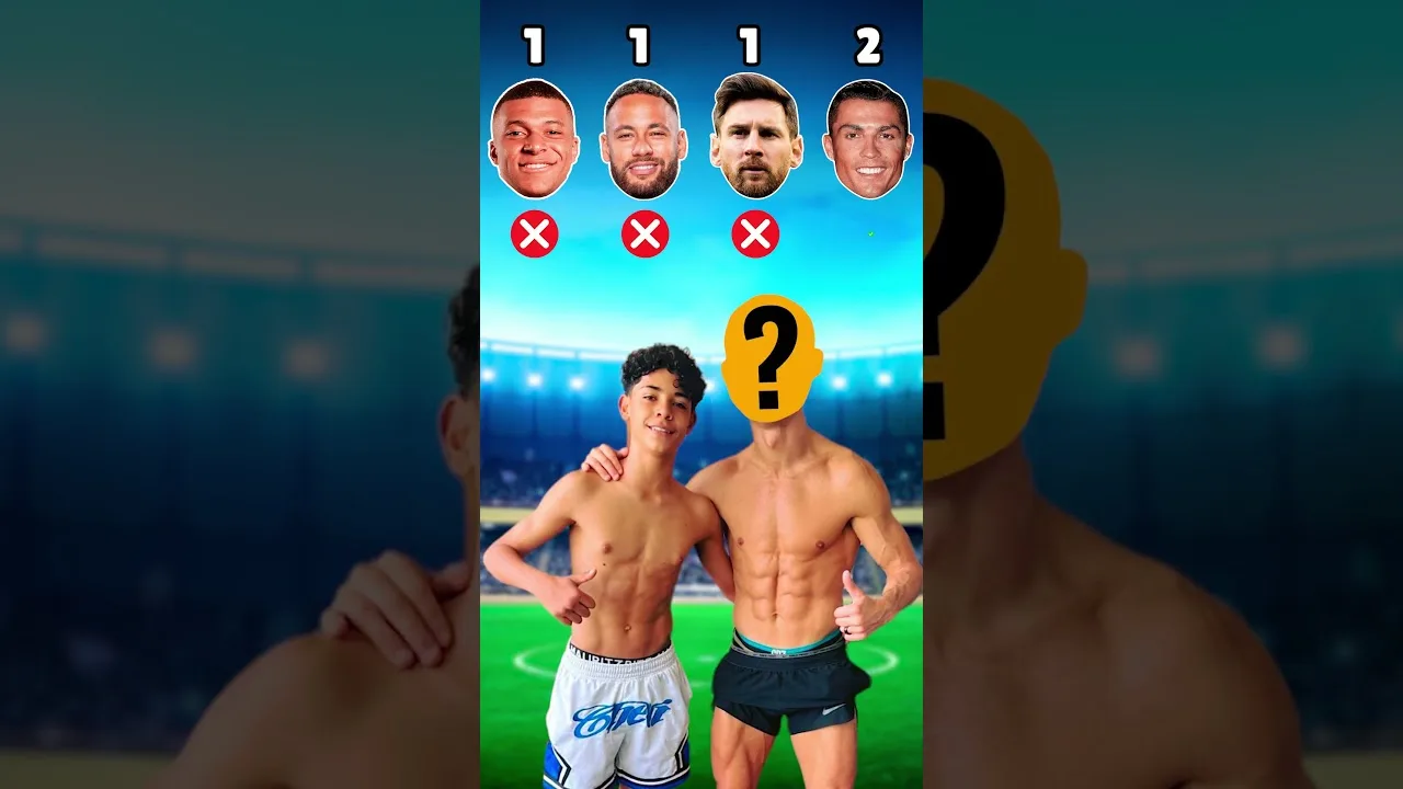 Cristiano Ronaldo, Lionel Messi, Kylian Mbappé, Neymar Jr #football #footballshorts