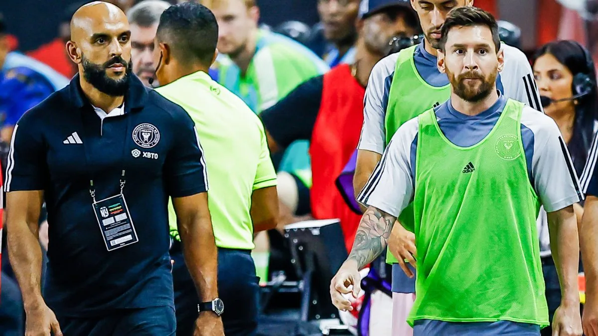 Le garde du corps de Lionel Messi est interdit de Touchline à Inter Miami Games | Nouvelles de football