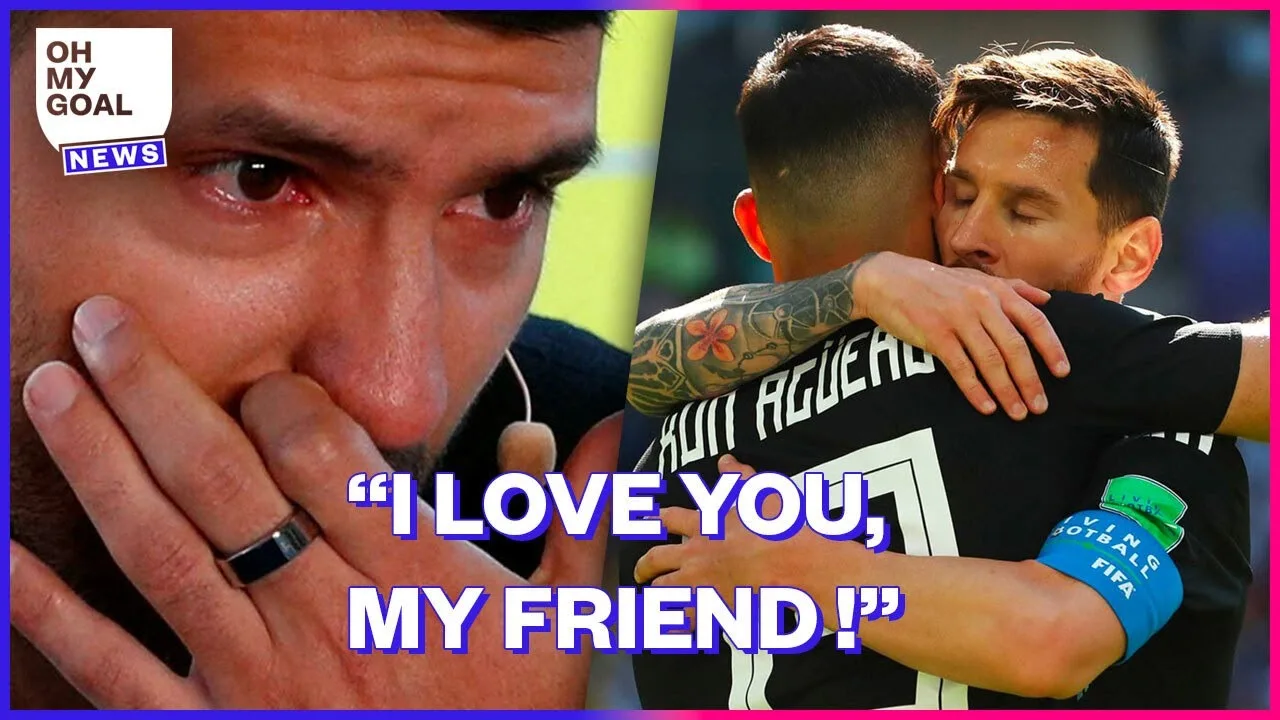 Leo Messi's Heartbreaking Tribute To Sergio Agüero