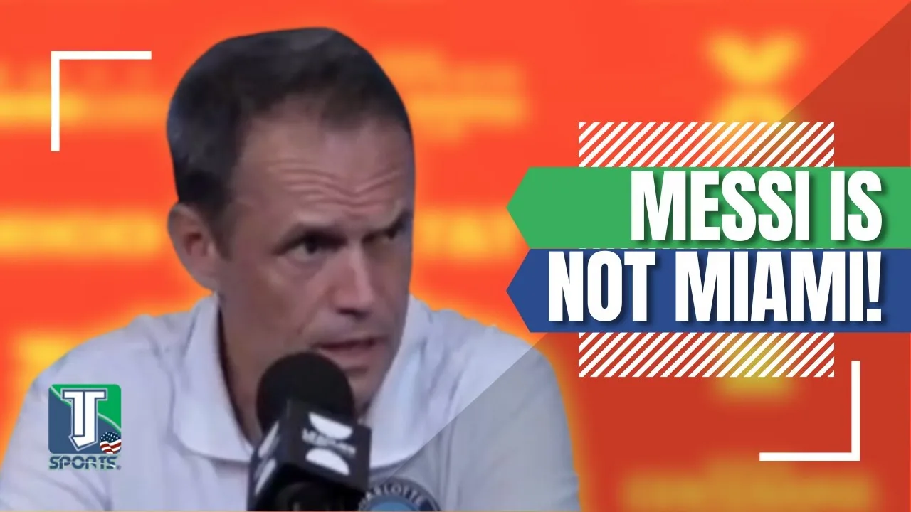 Charlotte FC head coach GETS ANGRY after being ASKED about
