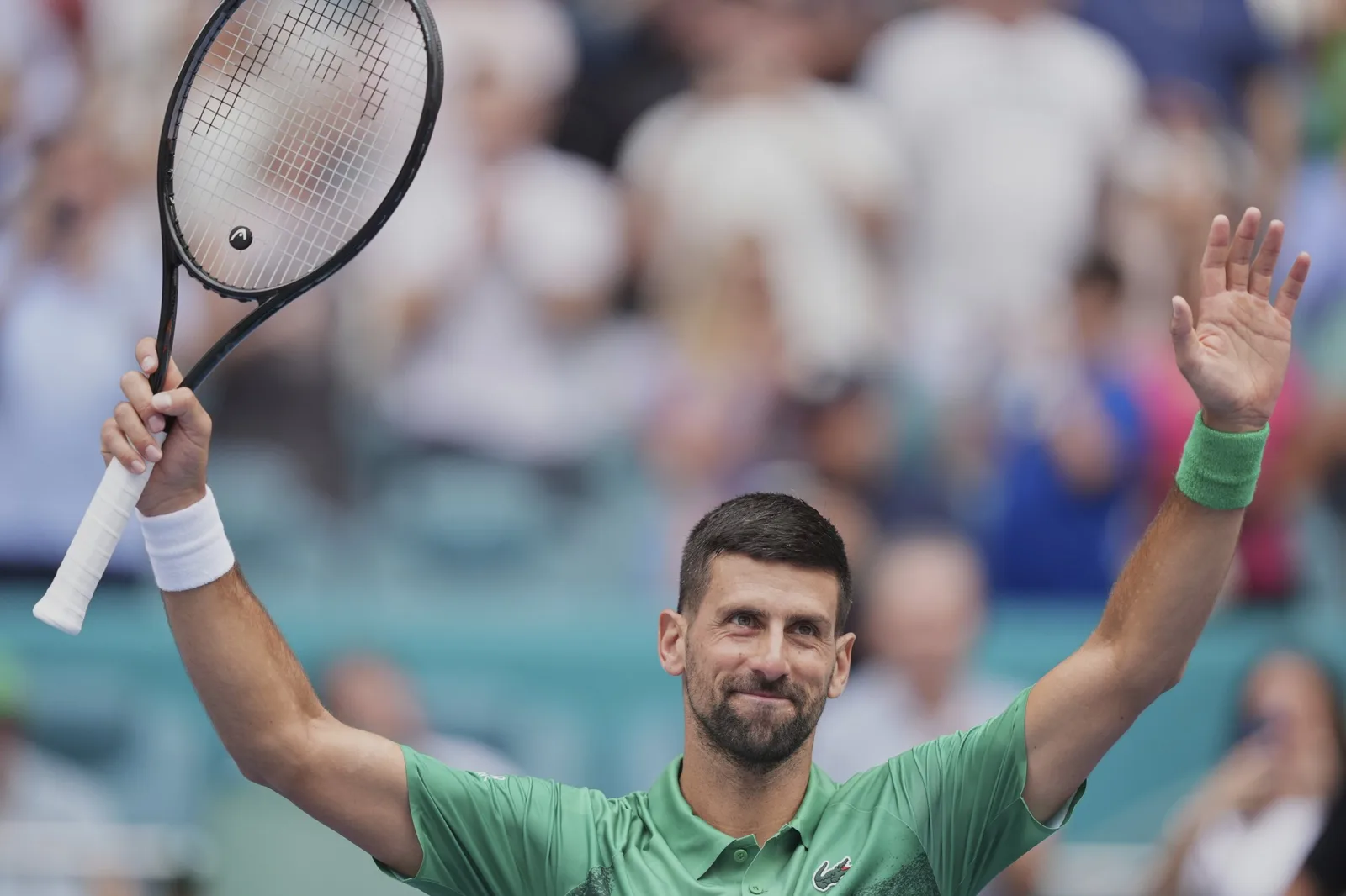 Avec Lionel Messi Watching, Novak Djokovic avance à Miami Open Final