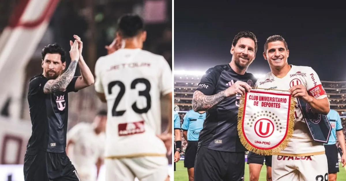 Lionel Messi et son message aux fans péruviens après avoir fait face à l’université avec Inter Miami à Lima