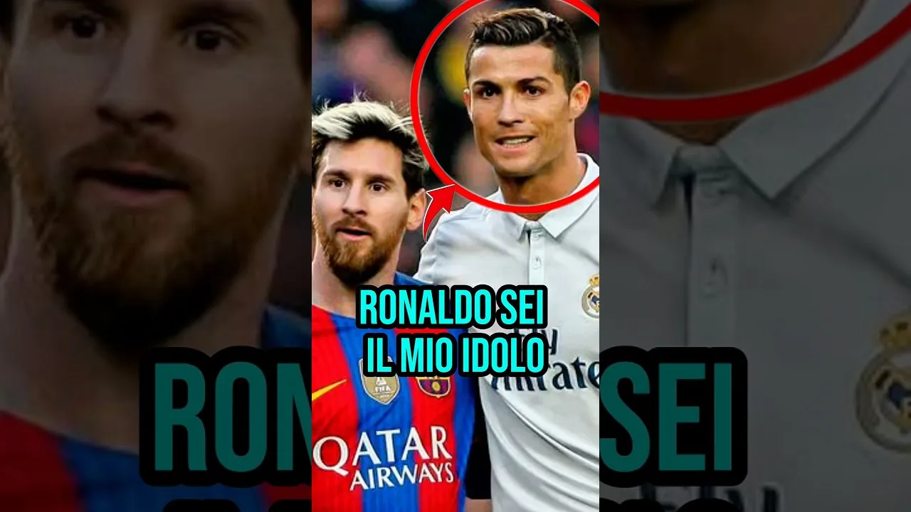 Ecco chi è il vero idolo di Leo Messi, e rimarrai sorpreso nel vedere chi sia 🔥
