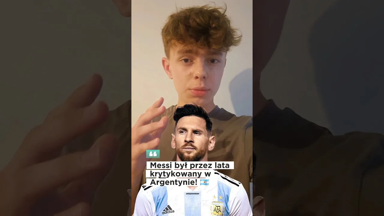 Leo Messi był przez lata krytykowany w Argentynie! #shorts #messi #football