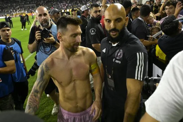 Le garde du corps de Lionel Messi désormais interdit d’accès au terrain par la MLS