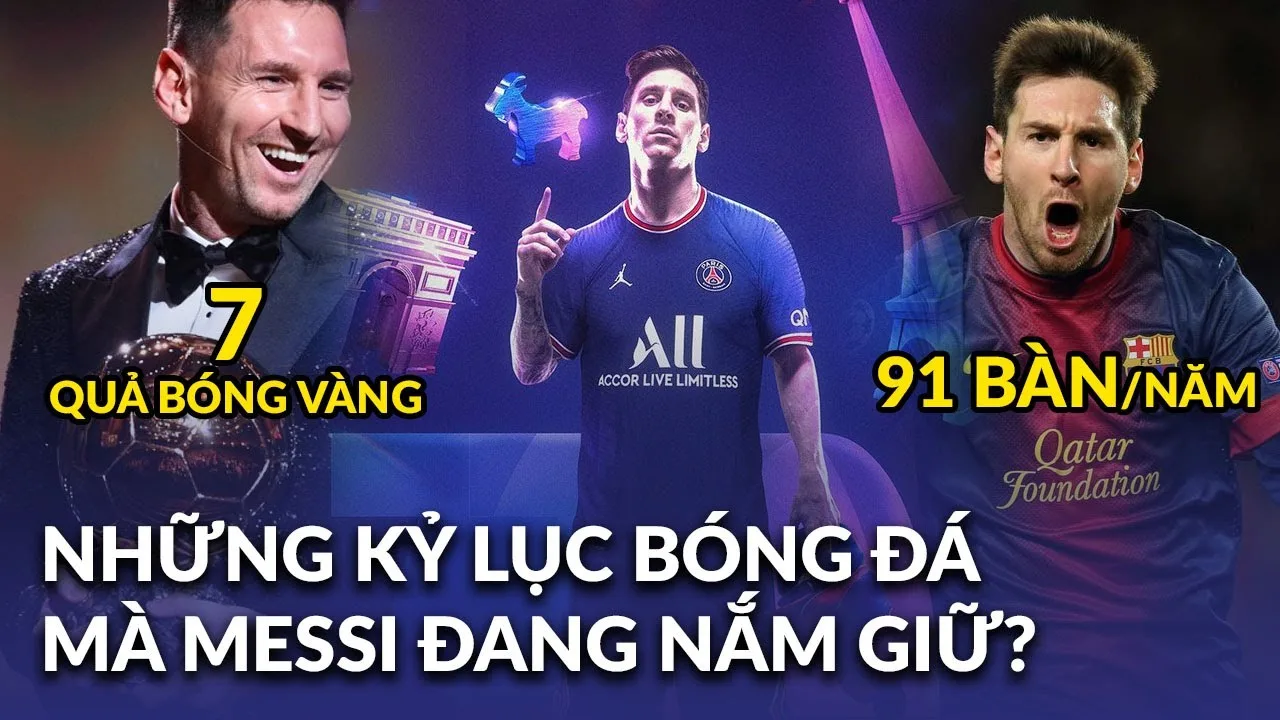 LIONEL MESSI đang nắm giữ những KỶ LỤC SIÊU KHỦNG NÀO? | CÓ