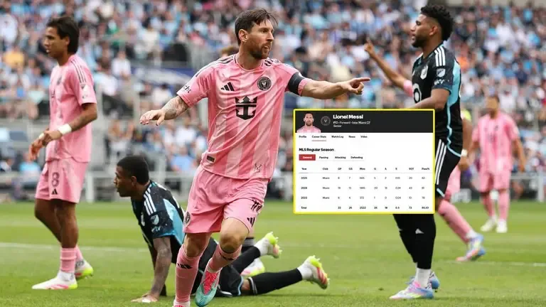 L’objectif de Lionel Messi n’évite pas la défaite de l’Inter Miami dans le MLS 2025 | Tudn mls