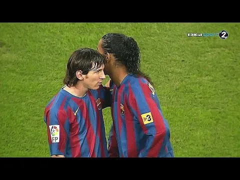 When 17 Year Old Lionel Messi TOYED with €1 Billion+ Real