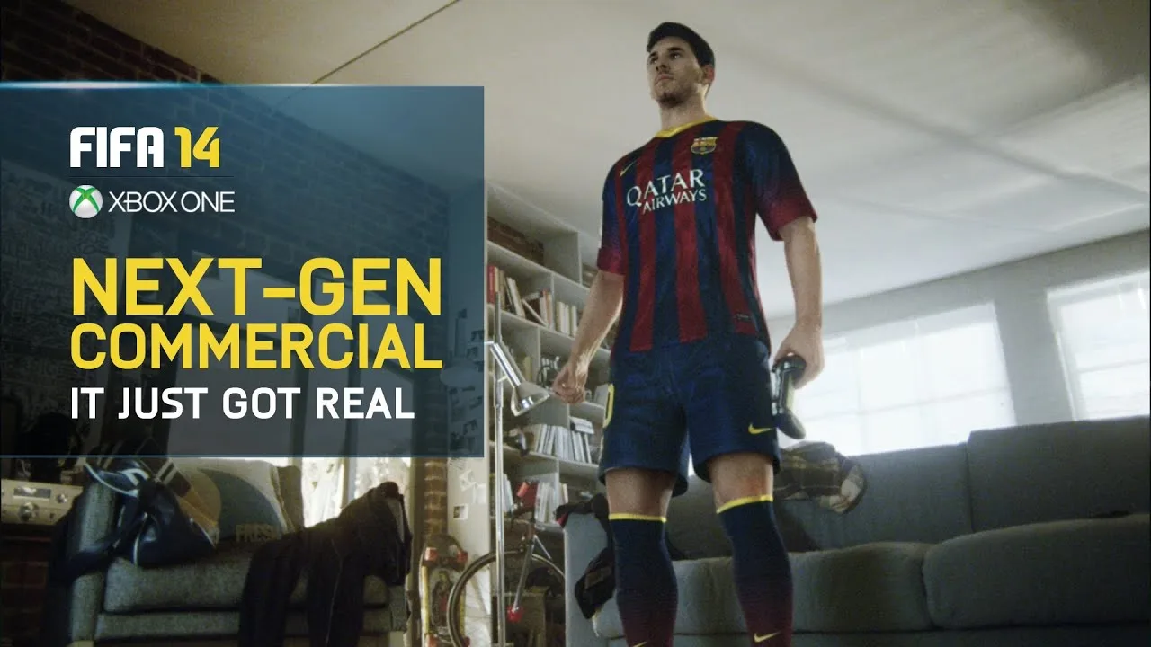 FIFA 14 TV Commercial – Next-Gen Lionel Messi