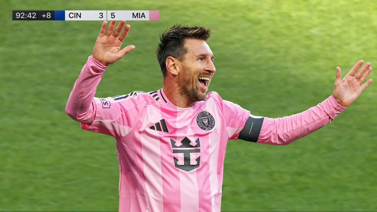 Messi contre Cincinnati | Hat-Trick et assistance dans un thriller à 8 buts ! 🔥🐐 | 13/05/2026