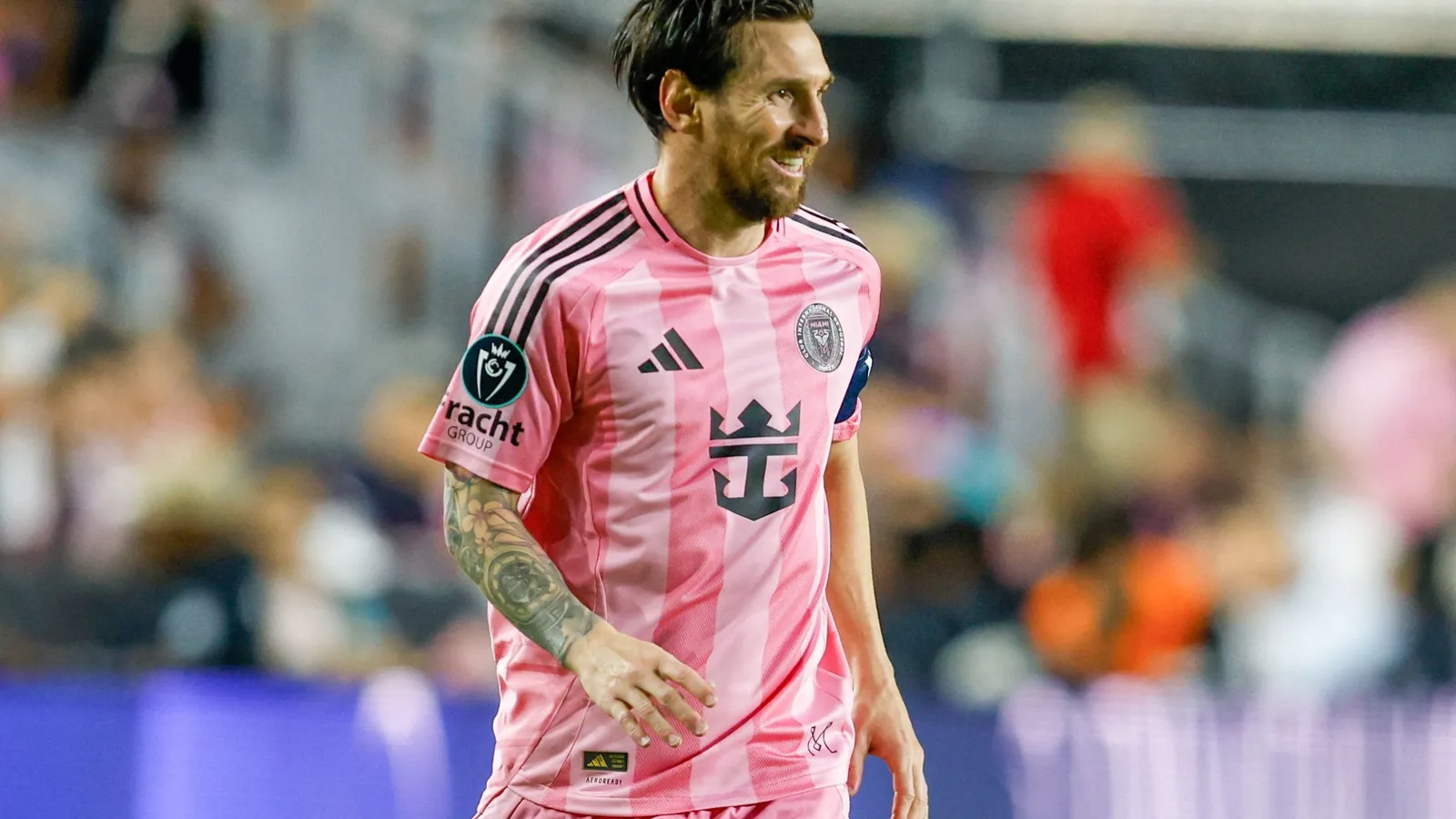 Regarder: Lionel Messi d’Inter Miami célèbre la victoire de retour de la Coupe des Champions de la Concacés des Hérons sur LAFC avec une connexion joyeuse avec sa famille