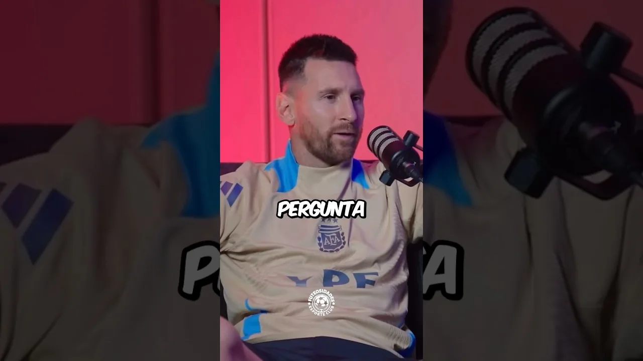 MESSI REVELOU QUEM É O MELHOR JOGADOR DO MUNDO😳👀 #lionelmessi #messi