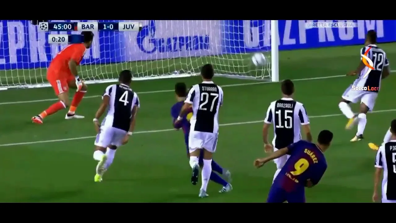 Lionel Messi Goal vs Juventus  ● First Goal vs Buffon