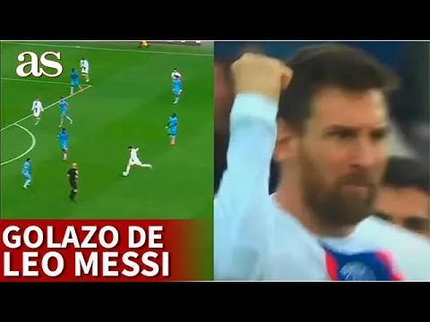 El gol de Leo MESSI en el triunfo ante el TROYES en el