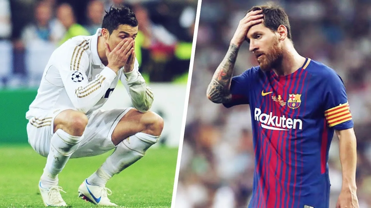 The longest periods Cristiano Ronaldo and Lionel Messi have