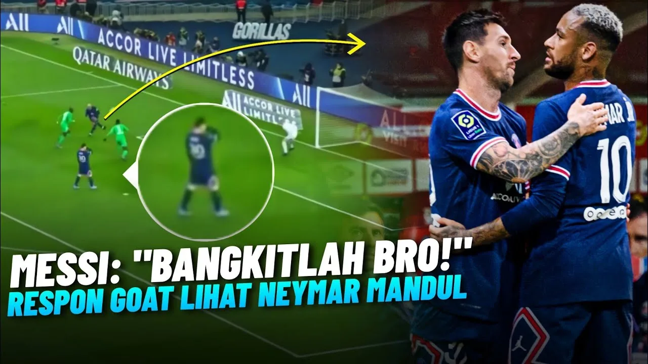 HILANG NALURI CETAK GOLLihat Cara Leo Messi Semangati