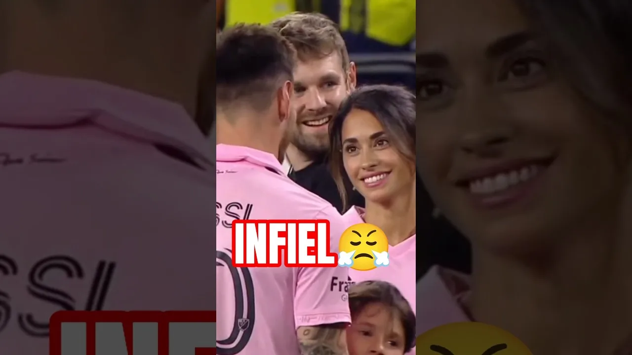 Si a Messi le son infiel, que nos espera! 😭